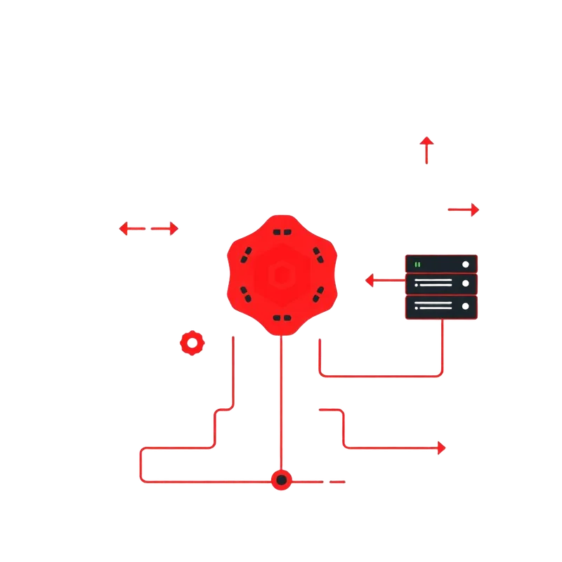 Cloud & DevOps Infrastructure illustration