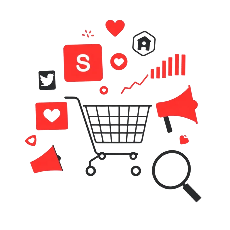 Marketing & Brand Promotion illustration